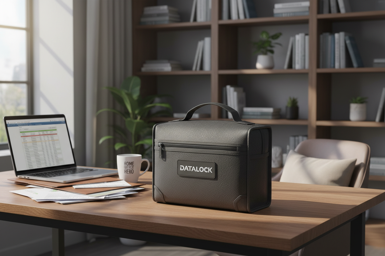 Can we put the Datalock fire document prevention bag in a real world environment please?