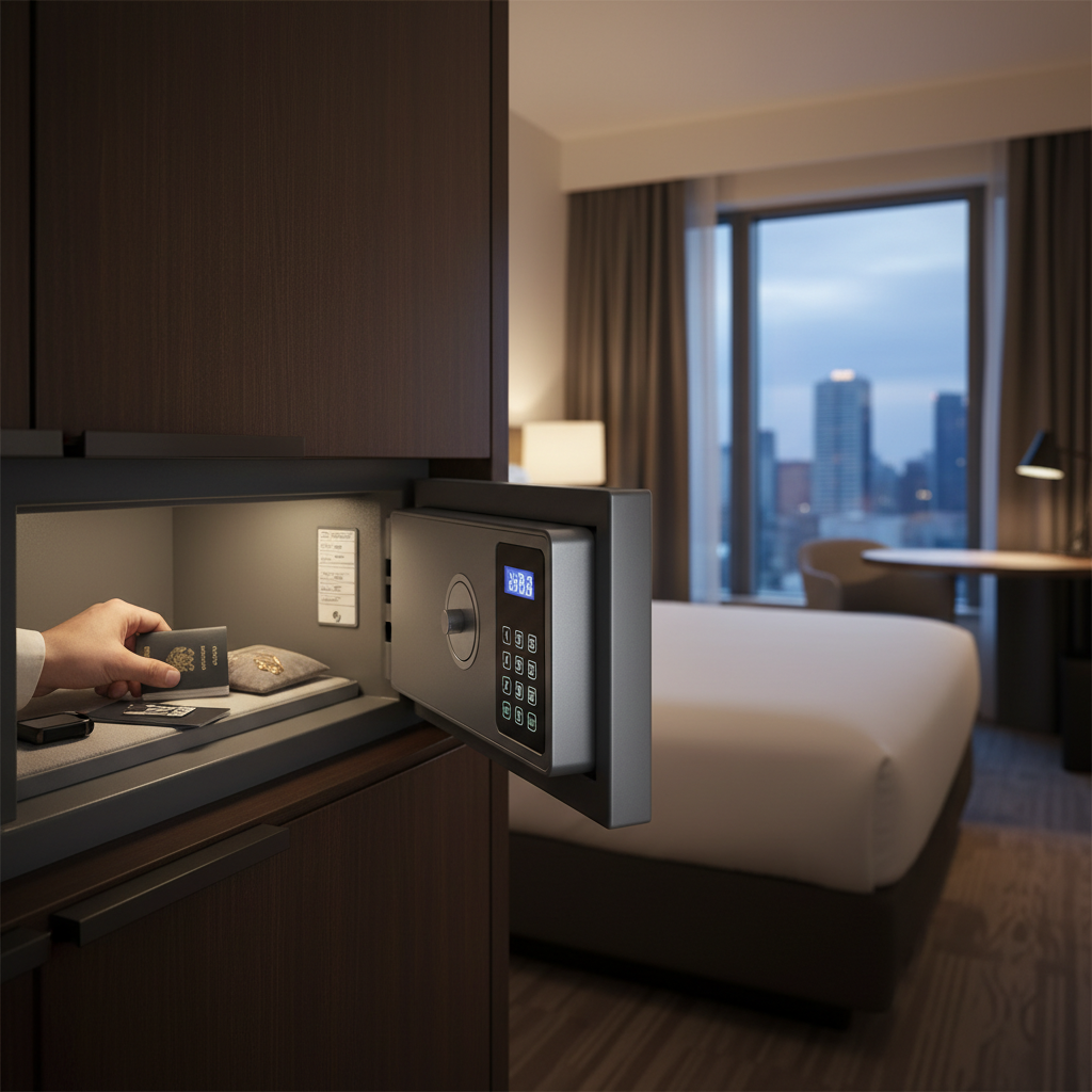 Maximizing Travel Safety: A Guide to Using Hotel Room Safes