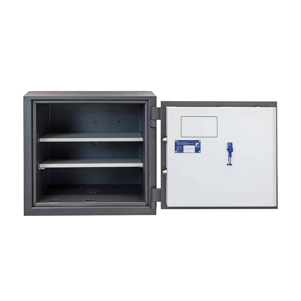 Door fully open on Amario Grade 1 security safe