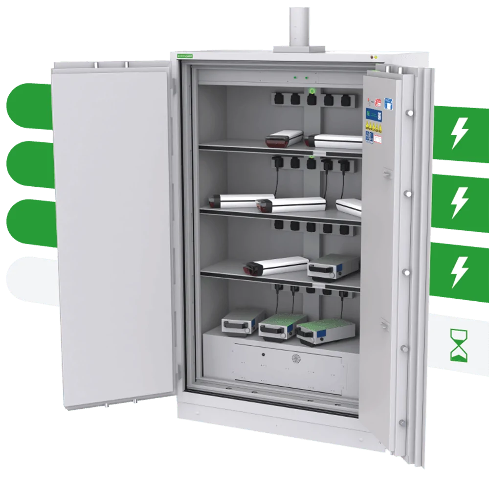 Batteryguard XL20 Lithium-Ion Battery Charging Safe – VDMA 24994 Certified (230V / 400V, Multiple Configurations)