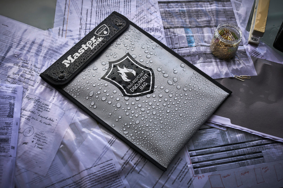 Master Lock FBWLZ0 Fire Resistant Document Wallet | SafeFort