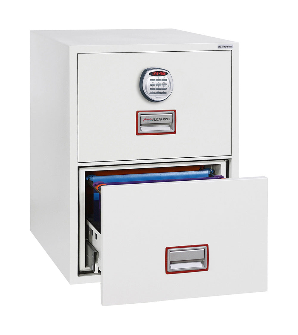 Phoenix World Class Vertical Fire File FS2270 Series Fire Resistant Filing Cabinet