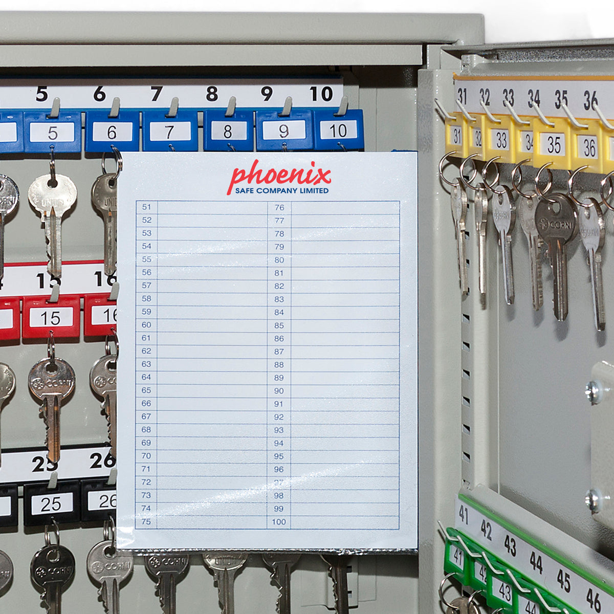 Phoenix KC0070 Extra Security Key Cabinets