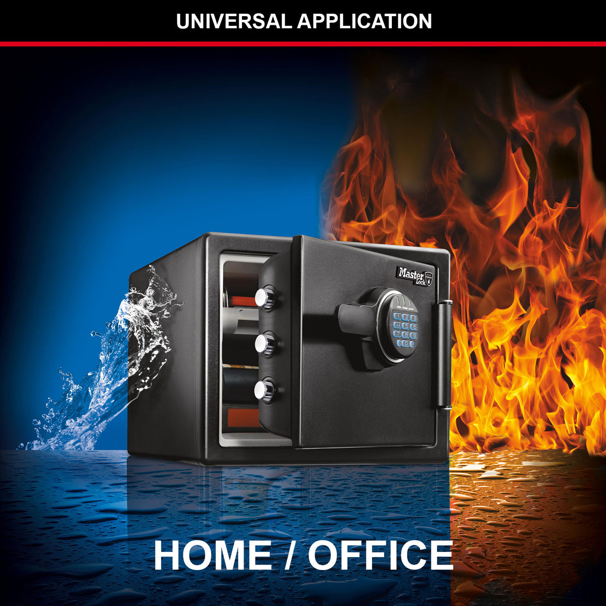 Master Lock Digital Fire & Water Safes | 1 & 2 Hour | SafeFort