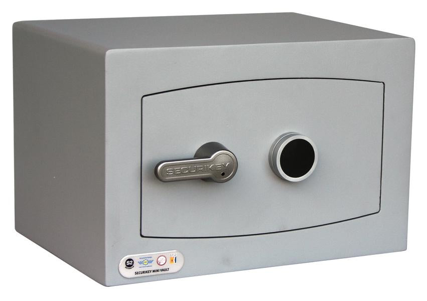 Securikey Mini Vault Silver S2 Safe | £4,000 Rated | SafeFort