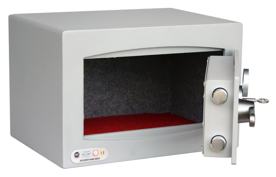 Securikey Mini Vault Silver S2 Safe | £4,000 Rated | SafeFort