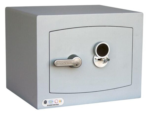 Securikey Mini Vault Silver S2 Safe | £4,000 Rated | SafeFort