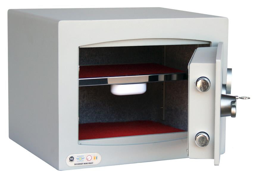 Securikey Mini Vault Silver S2 Safe | £4,000 Rated | SafeFort